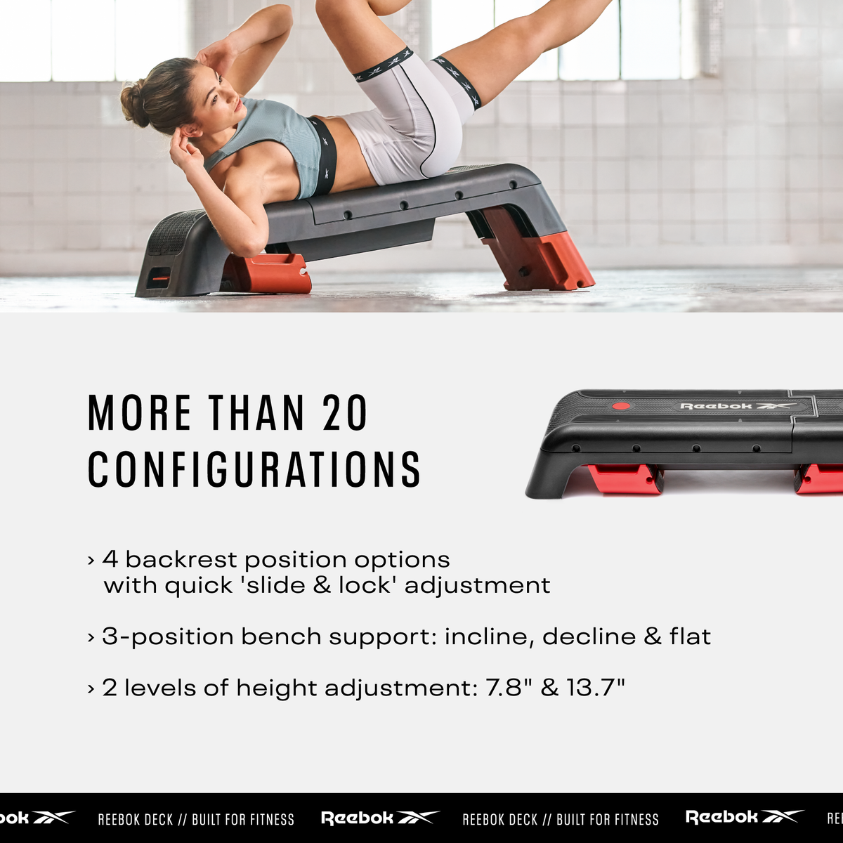Slide Reebok Exercise Reebok Deck – Reebok US